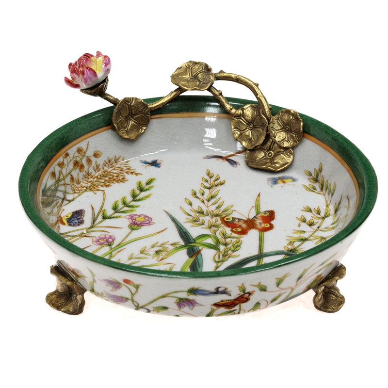 Блюдо Florian Bronze Dish Бронза Мульти Блюдо Florian Bronze Dish Бронза Мульти в Липецке | Loft Concept