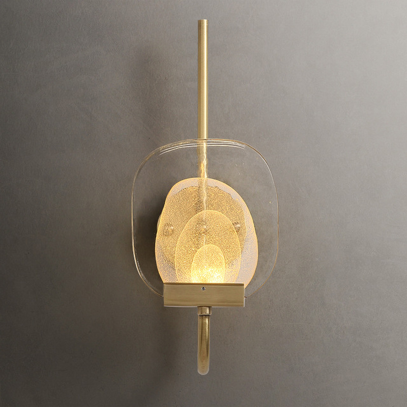 Бра Gold Radiance sconce Латунь Прозрачный в Липецке | Loft Concept 