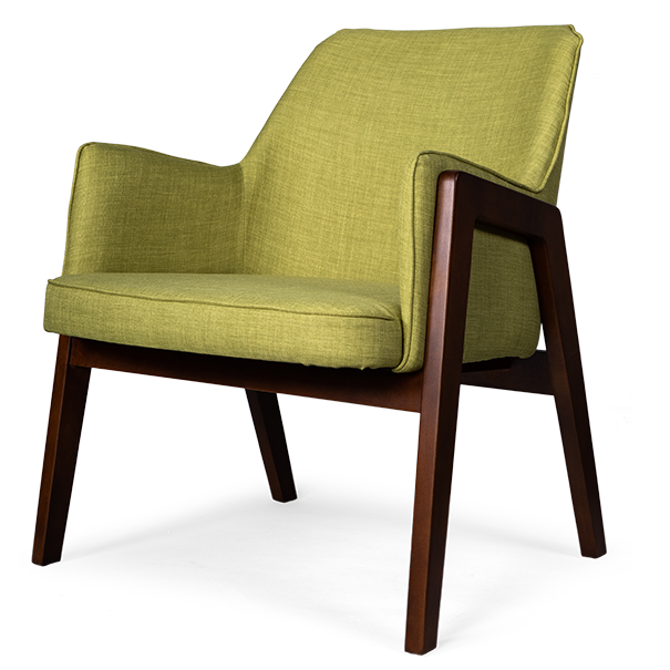 Кресло Gregory light green Салатовый Коричневый Кресло Gregory light green Салатовый Коричневый в Липецке | Loft Concept