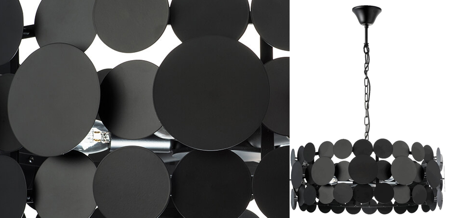 Люстра Black Matte Disk D60 Люстра Black Matte Disk D60 - Loft-Concept в Липецке