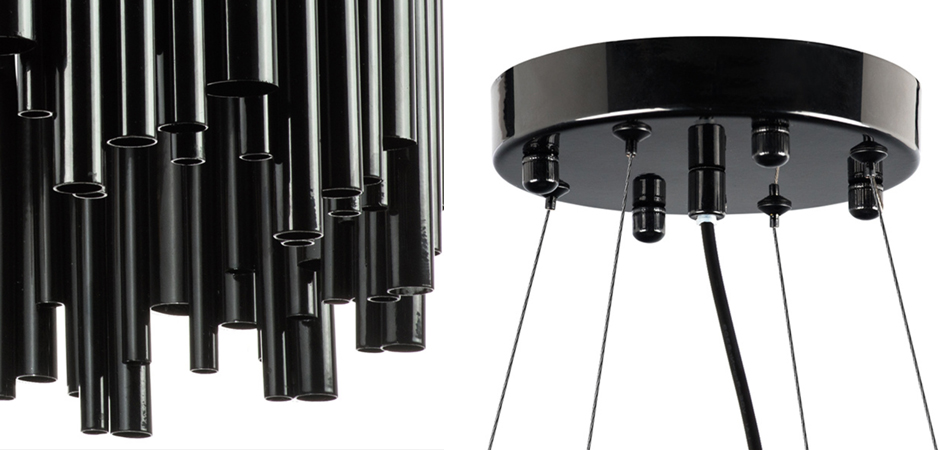 Люстра Delightfull Brubeck Chandelier Black Oval Люстра Delightfull Brubeck Chandelier Black Oval - Loft-Concept в Липецке
