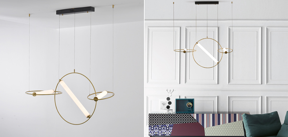 Люстра Diagonal Rings Люстра Diagonal Rings - Loft-Concept в Липецке