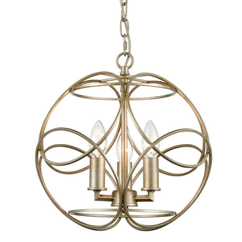 Люстра Wrought Pendant lamp Шампань Винтаж Люстра Wrought Pendant lamp Шампань Винтаж в Липецке | Loft Concept