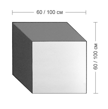 Зеркало Куб Bower Cube Shape Mirror Зеркало Куб Bower Cube Shape Mirror в Липецке