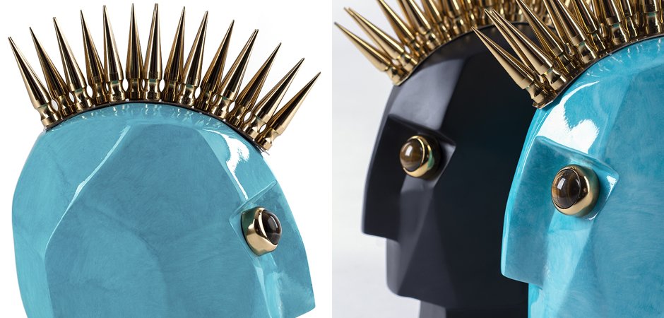 Аксессуар Kelly Wearstler Head Trip Sculpture II Аксессуар Kelly Wearstler Head Trip Sculpture II - Loft-Concept в Липецке