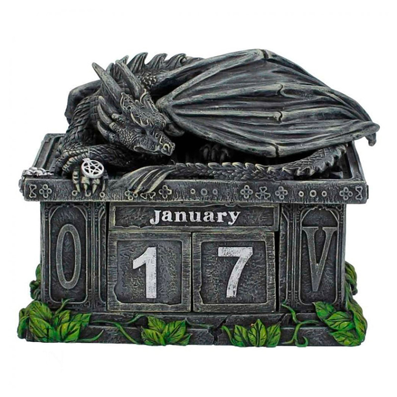 Статуэтка Dragon Box Серый (Gray) Статуэтка Dragon Box Серый (Gray) в Липецке | Loft Concept