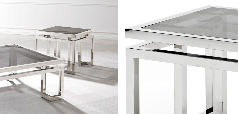 Приставной стол Eichholtz Side Table Palmer Приставной стол Eichholtz Side Table Palmer - Loft-Concept в Липецке