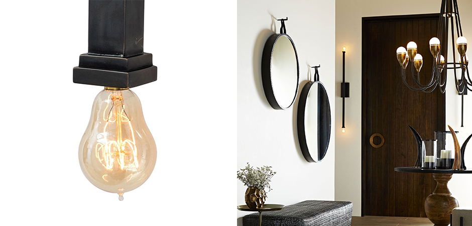 Бра Arteriors HUTU WALL LIGHT Black Бра Arteriors HUTU WALL LIGHT Black - Loft-Concept в Липецке