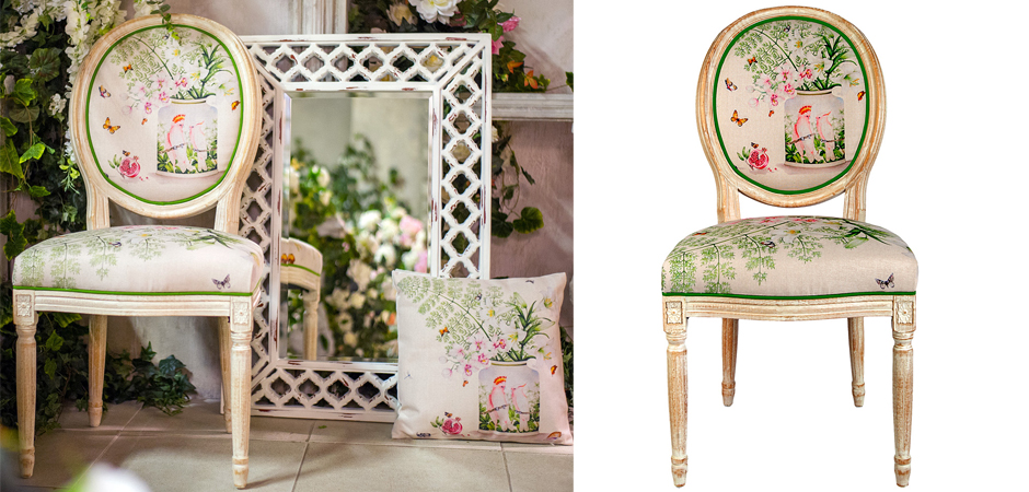 Стул Lilies and Orchids Stool Стул Lilies and Orchids Stool - Loft-Concept в Липецке