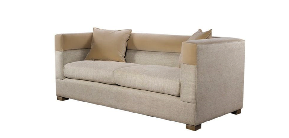 Диван Modena Sofa Linen and Velvet Sofa Диван Modena Sofa Linen and Velvet Sofa - Loft-Concept в Липецке