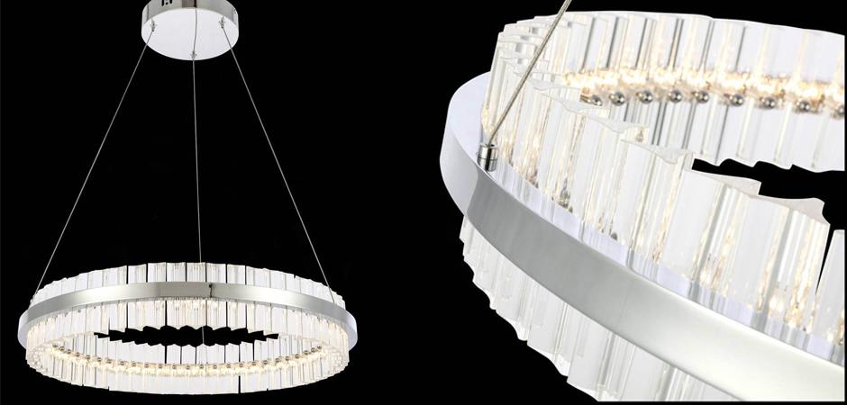 Люстра Ring Horizontal Chrome Люстра Ring Horizontal Chrome - Loft-Concept в Липецке