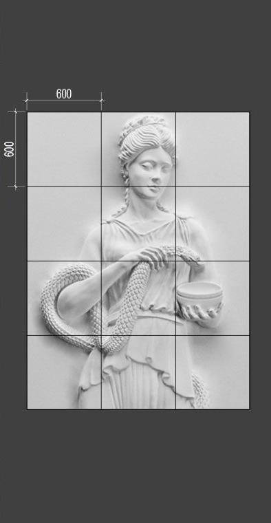 Барельеф HYGEIA Барельеф HYGEIA в Липецке