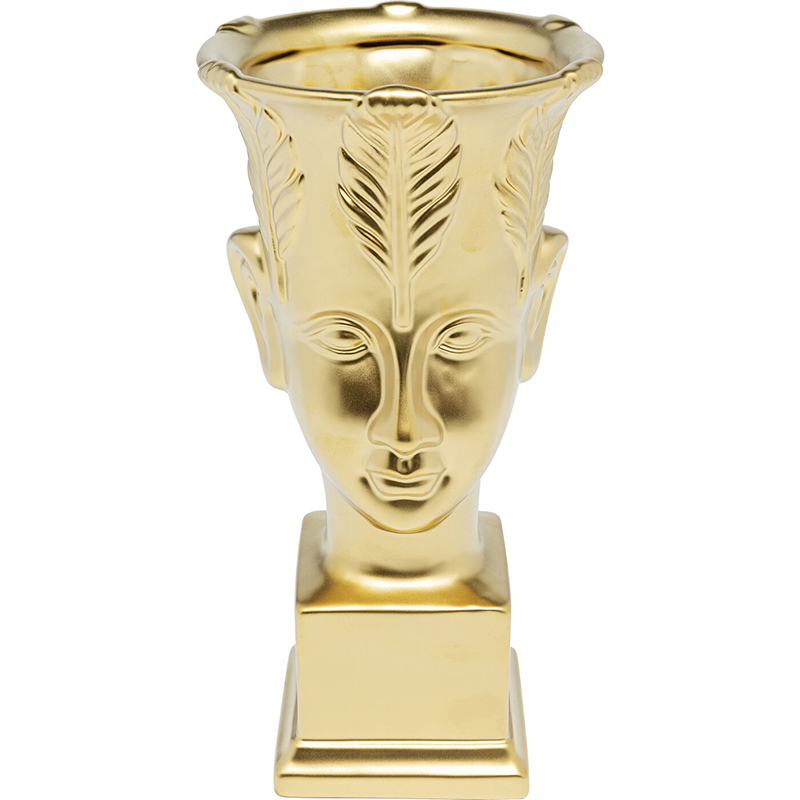 Ваза Golden Face Vase 31 Золотой Ваза Golden Face Vase 31 Золотой в Липецке | Loft Concept