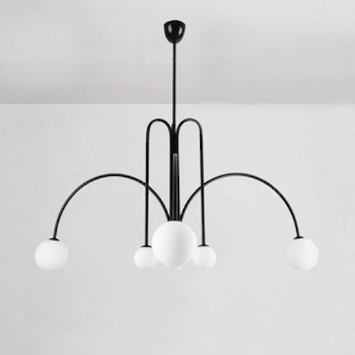 Люстра Fontana Amorosa Gran Finale Black Черный Белый Люстра Fontana Amorosa Gran Finale Black Черный Белый в Липецке | Loft Concept