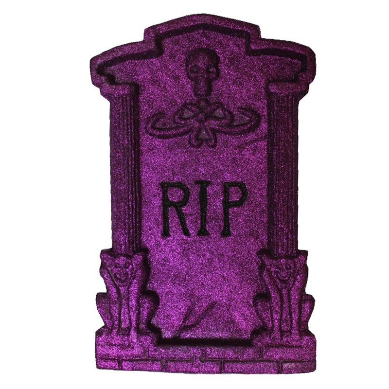 Аксессуар для Хэллоуина Надгробие R.I.P. Фиолетовый Аксессуар для Хэллоуина Надгробие R.I.P. Фиолетовый в Липецке | Loft Concept