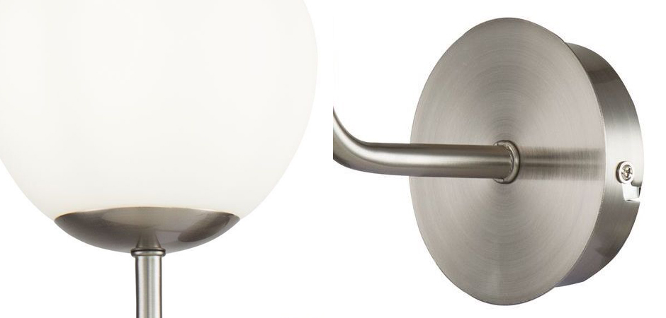 Бра Tiepolo Ball Sconces nickel Бра Tiepolo Ball Sconces nickel - Loft-Concept в Липецке
