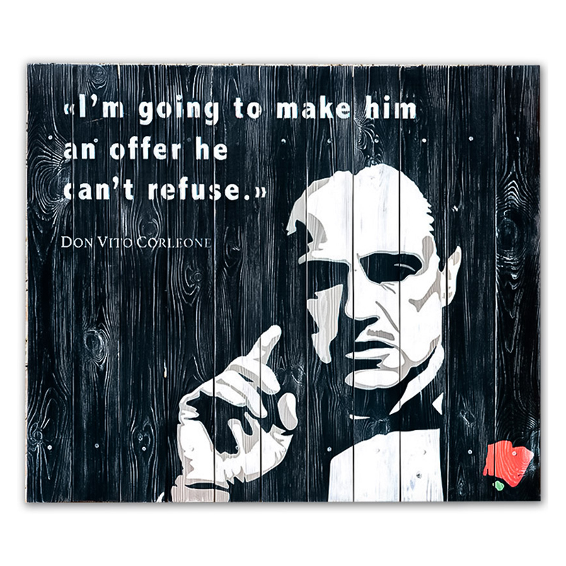 Постер Крёстный Отец Don Vito Corleone Постер Крёстный Отец Don Vito Corleone в Липецке | Loft Concept