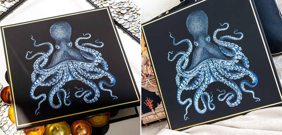 Постер Blue Octopus Poster 2 Постер Blue Octopus Poster 2 - Loft-Concept в Липецке