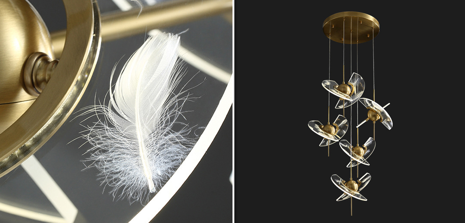 Люстра FLY Chandelier circle - фото