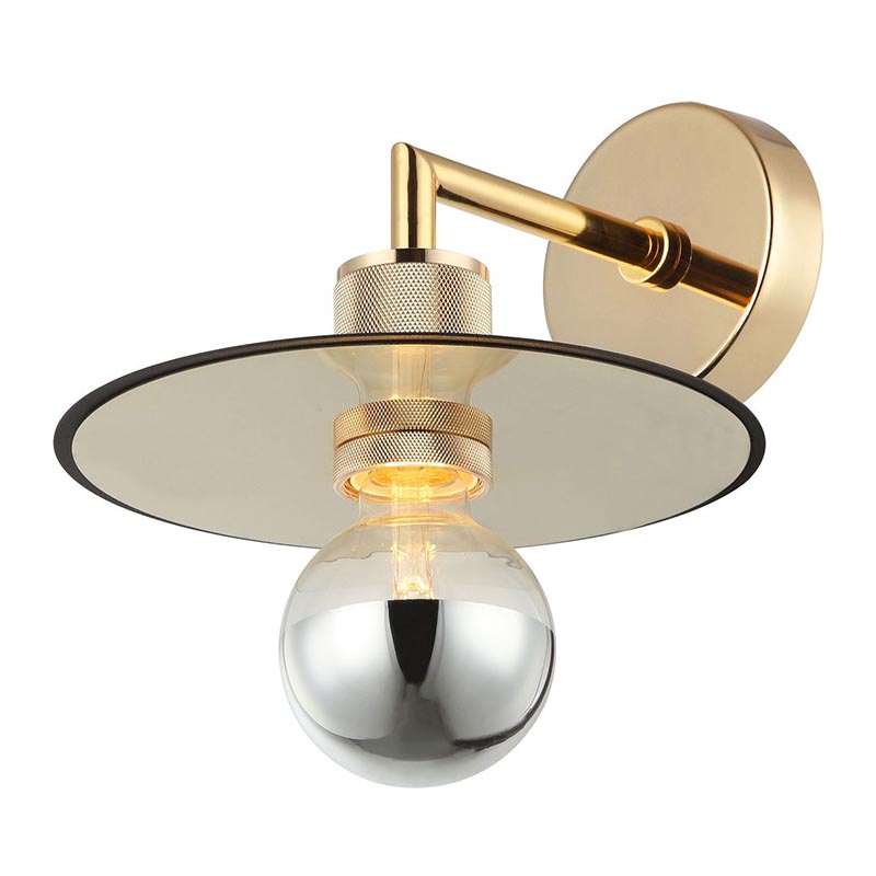 Бра Bruno Hat Gold Wall Lamp Золотой Бра Bruno Hat Gold Wall Lamp Золотой в Липецке | Loft Concept