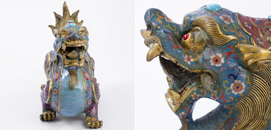 Большой Бронзовый Китайский дракон - Loft-Concept в Липецке