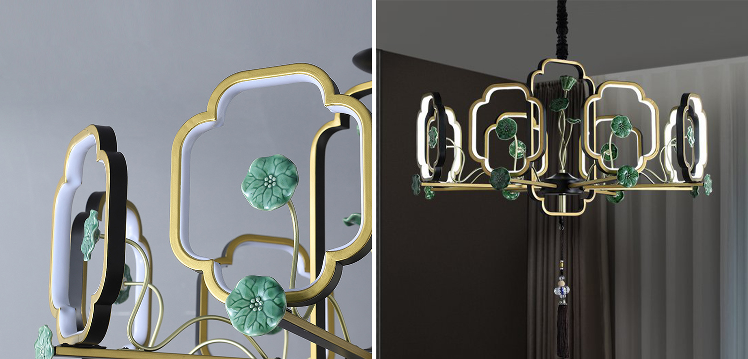 Люстра Lotus Fruit Chandelier - фото