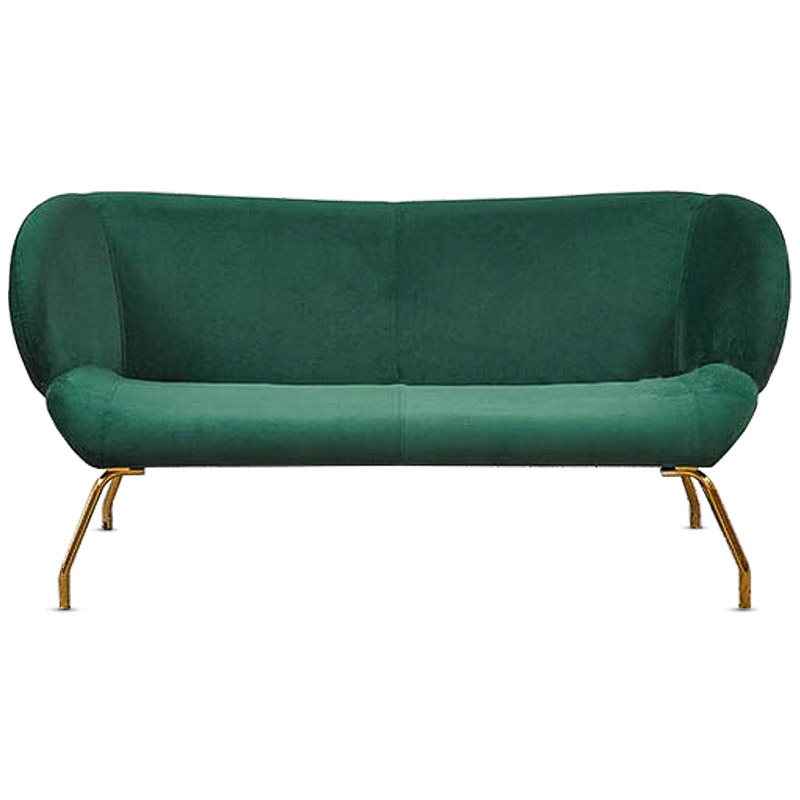 Диван Branca Sofa Изумрудный Глянцевое золото Диван Branca Sofa Изумрудный Глянцевое золото в Липецке | Loft Concept