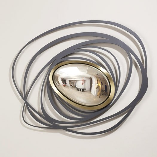 Зеркало Herve Van der Straeten Miroir Nebuleuse Золотой Черный Зеркало Herve Van der Straeten Miroir Nebuleuse Золотой Черный в Липецке | Loft Concept