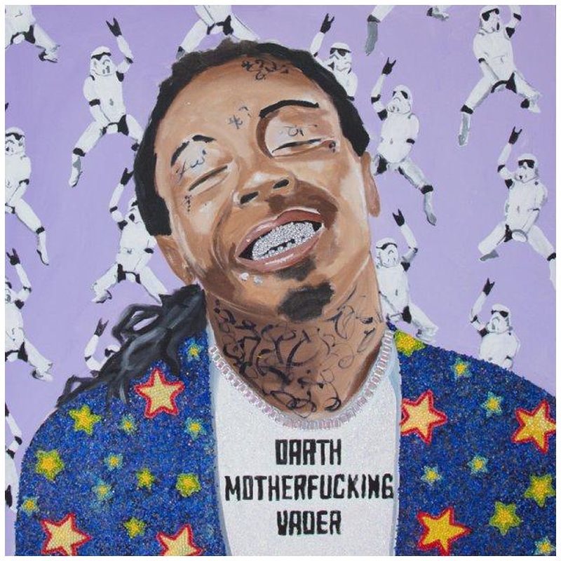 Картина “Darth Motherfucking Vader Lil Wayne” Мульти Картина “Darth Motherfucking Vader Lil Wayne” Мульти в Липецке | Loft Concept