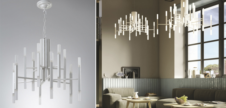 Люстра ALMA LIGHT BARCELONA White Люстра ALMA LIGHT BARCELONA White - Loft-Concept в Липецке