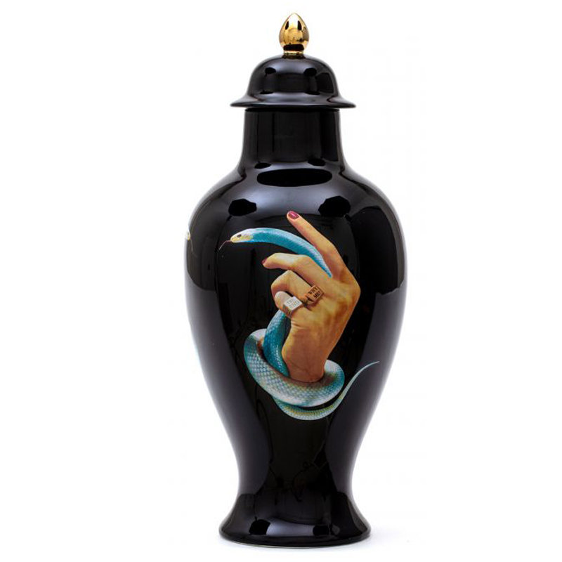 Ваза Seletti Vase Hands with Snakes Мульти Ваза Seletti Vase Hands with Snakes Мульти в Липецке | Loft Concept