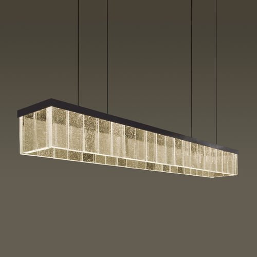 Люстра Massif Central CASINO CHANDELIER RECTANGULAR GLASS Черный Золотой Шампань Люстра Massif Central CASINO CHANDELIER RECTANGULAR GLASS Черный Золотой Шампань в Липецке | Loft Concept