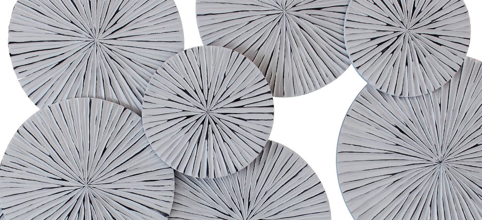 Арт-объект Apollo Gray Wall Plaque Disc Арт-объект Apollo Gray Wall Plaque Disc - Loft-Concept в Липецке