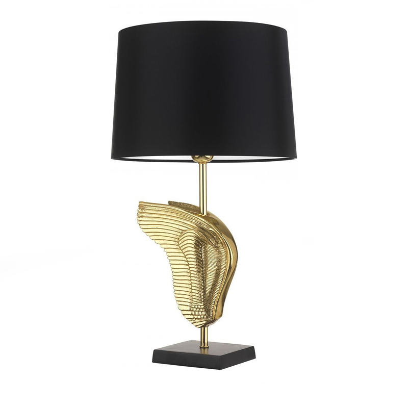 Настольная лампа Hermes Wings Table lamp Латунь Черный Настольная лампа Hermes Wings Table lamp Латунь Черный в Липецке | Loft Concept
