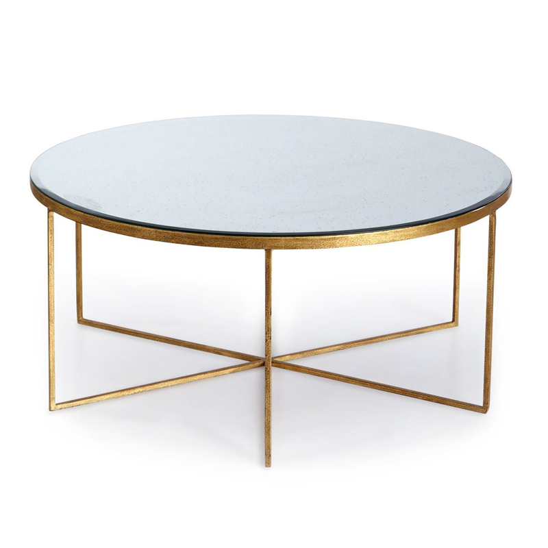 Кофейный стол Rhoda Coffee Table Золотой Кофейный стол Rhoda Coffee Table Золотой в Липецке | Loft Concept