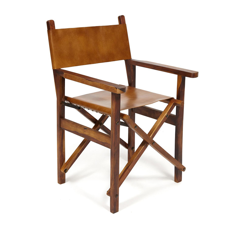 Кресло Buffalo Leather folding armchair Коричневый винтаж Кресло Buffalo Leather folding armchair Коричневый винтаж в Липецке | Loft Concept