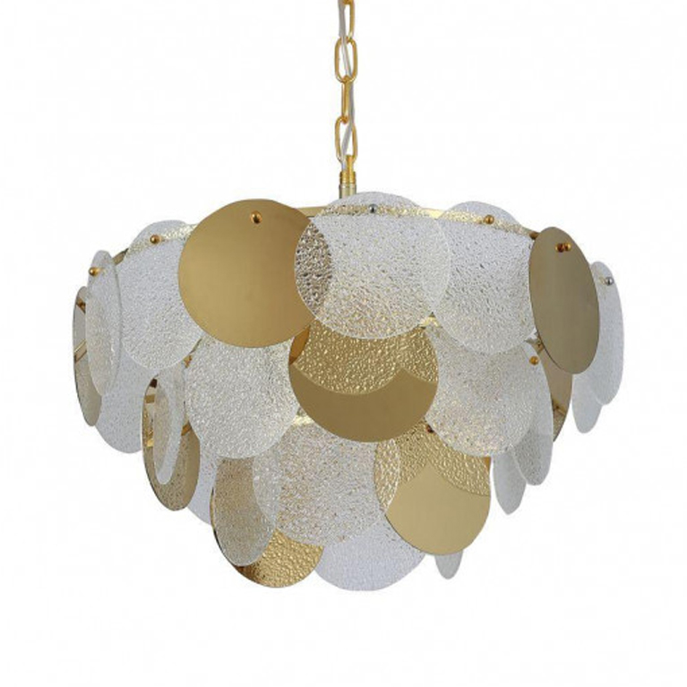 Люстра Gaetano Chandelier gold Золотой Люстра Gaetano Chandelier gold Золотой в Липецке | Loft Concept