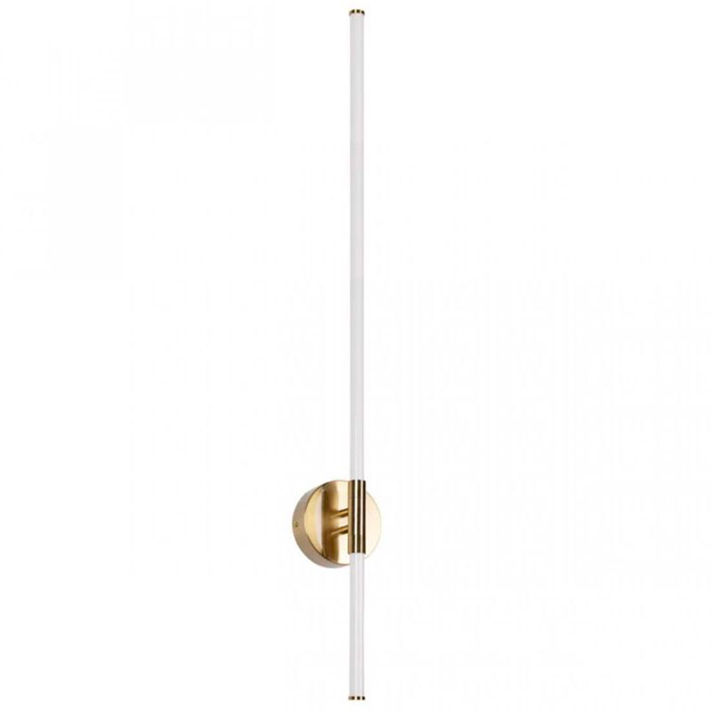 Бра светодиодное Trumpet Tube Gold 100 см Золотой Белый Бра светодиодное Trumpet Tube Gold 100 см Золотой Белый в Липецке | Loft Concept