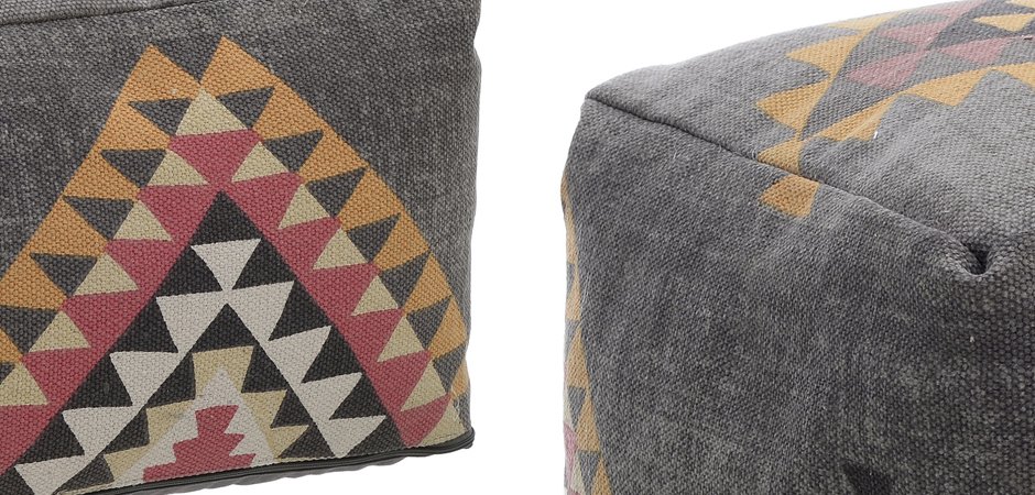 Пуф KELIM Pattern Triangle Пуф KELIM Pattern Triangle - Loft-Concept в Липецке