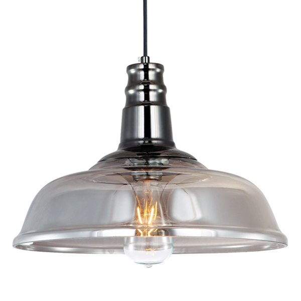 Подвесной светильник Loft Industrial French Glass Дымчатый (Smoke) Подвесной светильник Loft Industrial French Glass Дымчатый (Smoke) в Липецке | Loft Concept