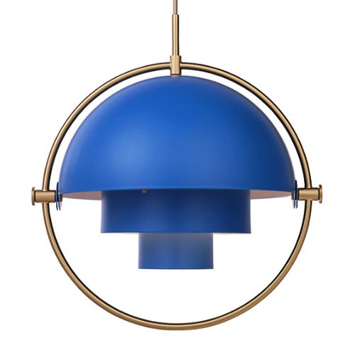 Люстра Louis Weisdorff Multi-lite Pendant Blue Латунь Синий Люстра Louis Weisdorff Multi-lite Pendant Blue Латунь Синий в Липецке | Loft Concept