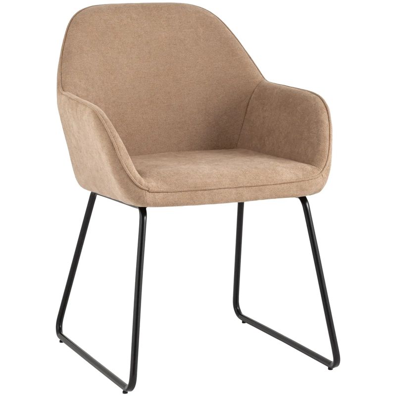 Стул Бежевый Chuck Chair Бежевый Черный Стул Бежевый Chuck Chair Бежевый Черный в Липецке | Loft Concept