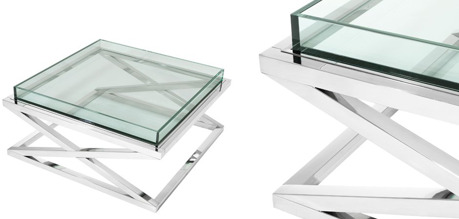 Журнальный стол Eichholtz Coffee Table Curtis Журнальный стол Eichholtz Coffee Table Curtis - Loft-Concept в Липецке