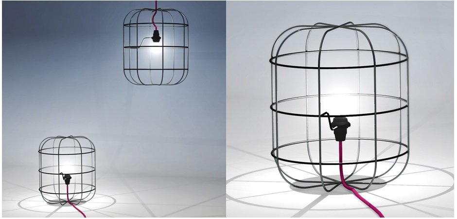 Подвесной светильник Loft Cage Barrel Подвесной светильник Loft Cage Barrel - Loft-Concept в Липецке