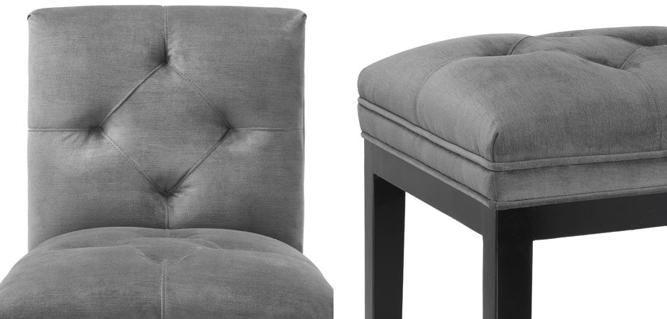 Барный стул Eichholtz Bar Stool Cesare Grey Барный стул Eichholtz Bar Stool Cesare Grey - Loft-Concept в Липецке