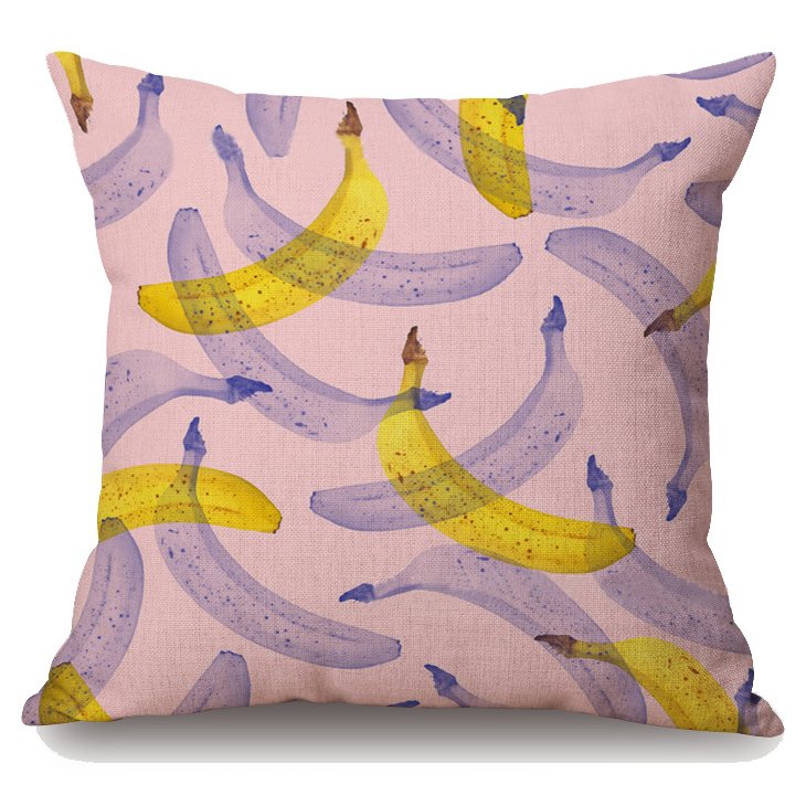 Декоративная подушка Pink Banana Розовый (Rose) Декоративная подушка Pink Banana Розовый (Rose) в Липецке | Loft Concept