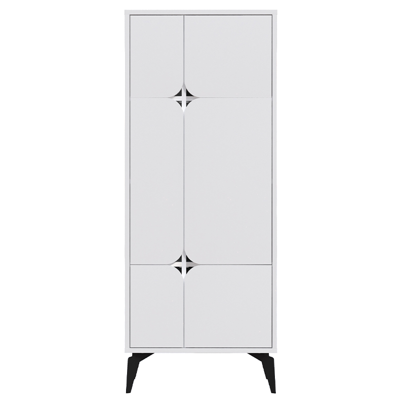 Комод белый с 4-мя дверцами на металлических ножках SPARK MULTIPURPOSE CABINET WHITE Белый Комод белый с 4-мя дверцами на металлических ножках SPARK MULTIPURPOSE CABINET WHITE Белый в Липецке | Loft Concept
