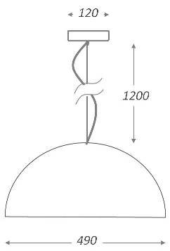 Подвесной светильник Uneven Edge Loft Pendant lamp 5 Подвесной светильник Uneven Edge Loft Pendant lamp 5 в Липецке