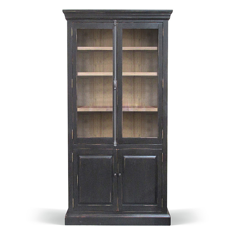 Шкаф Lazzaro Provence HARMONIE Antique Black Черный Шкаф Lazzaro Provence HARMONIE Antique Black Черный в Липецке | Loft Concept