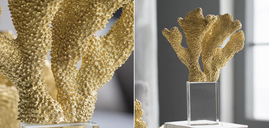 Статуэтка Gold Sea Cactus Статуэтка Gold Sea Cactus - Loft-Concept в Липецке
